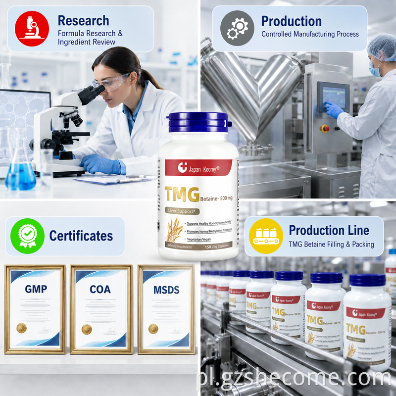 TMG Betaine capsules10
